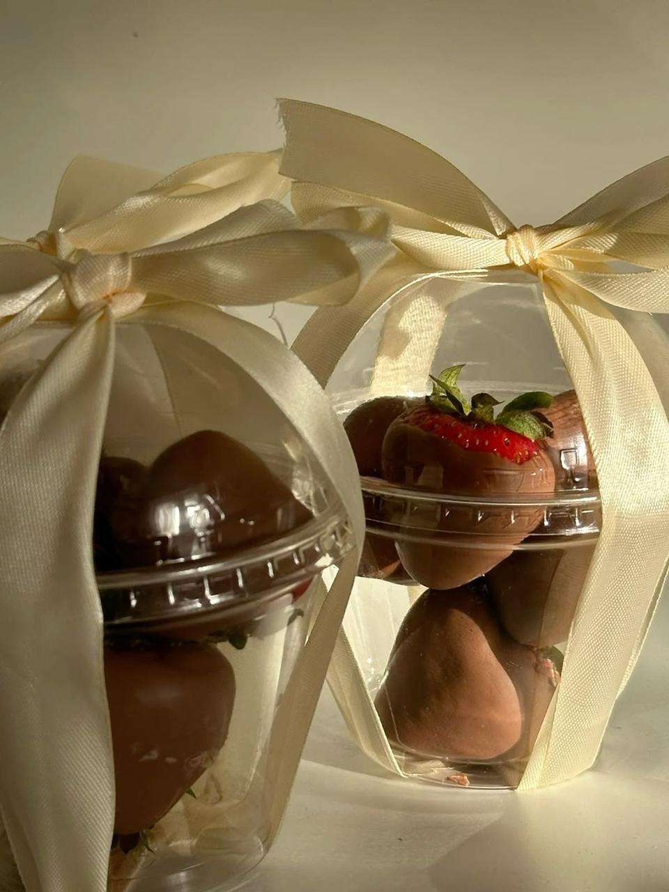 Fresas con chocolate